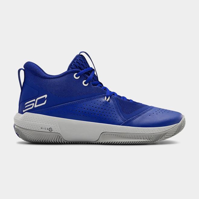 Under Armour SC 3ZER0 IV - Damske Basketbalove Topanky - Kráľovská Modrá/Biele